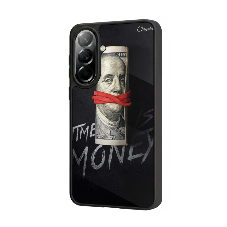 Samsung Galaxy A57 Uyumlu Para Tasarımlı Glossy Premium Kılıf