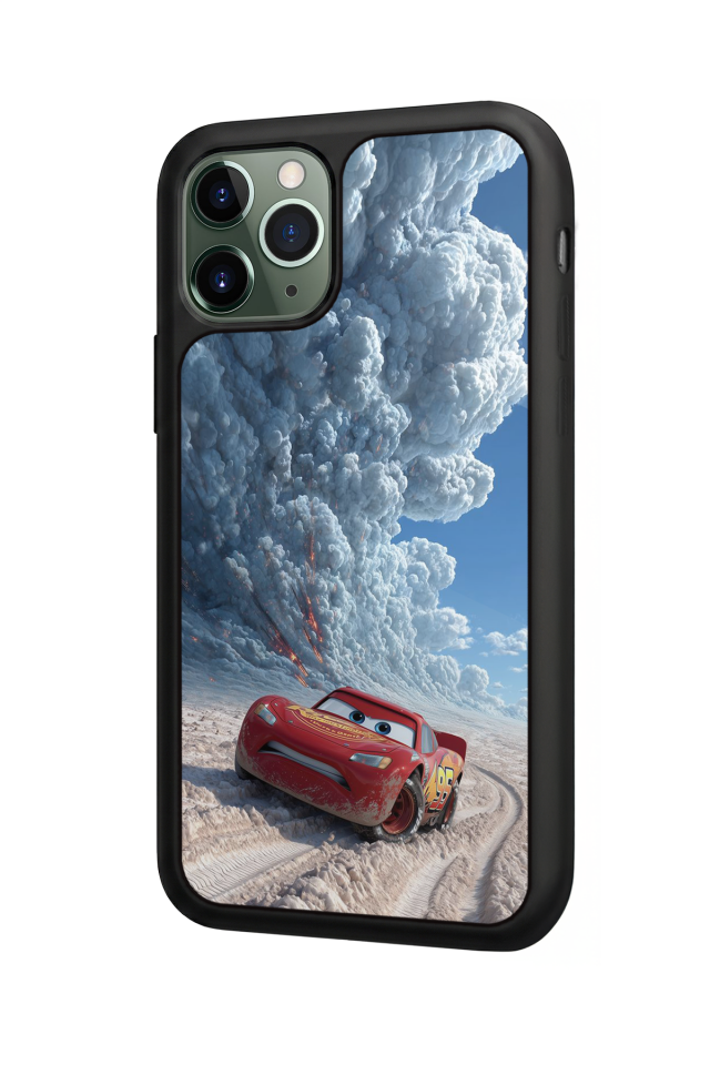 iPhone 11 Pro Uyumlu Şimsek McQueen Tasarımlı Glossy Premium Kılıf