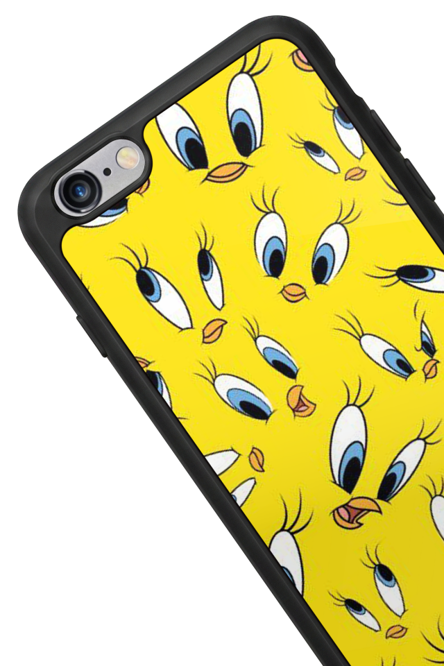iPhone 6s Plus Uyumlu Tweety Tasarımlı Glossy Premium Kılıf