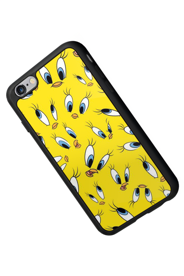 iPhone 6s Plus Uyumlu Tweety Tasarımlı Glossy Premium Kılıf
