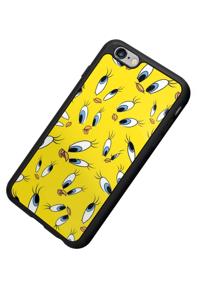iPhone 6s Plus Uyumlu Tweety Tasarımlı Glossy Premium Kılıf