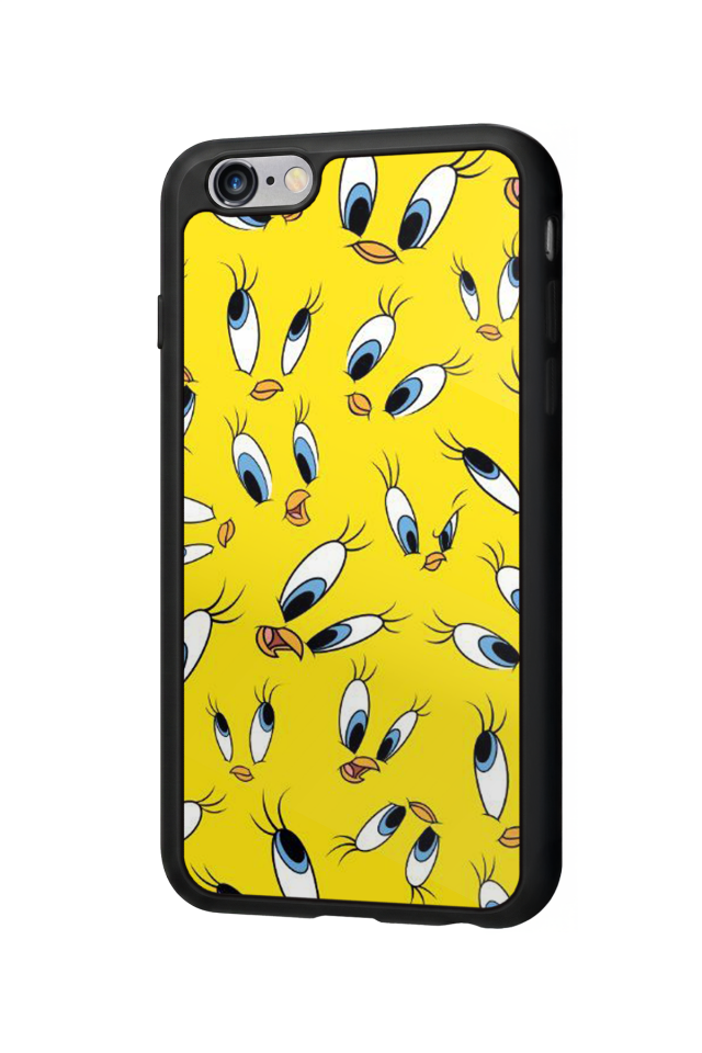 iPhone 6s Plus Uyumlu Tweety Tasarımlı Glossy Premium Kılıf