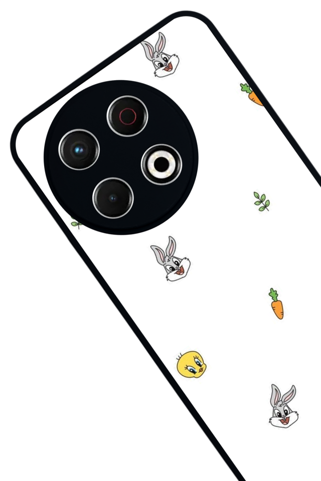 Tecno Spark 30 Pro Uyumlu Tweety Tasarımlı Glossy Premium Kılıf