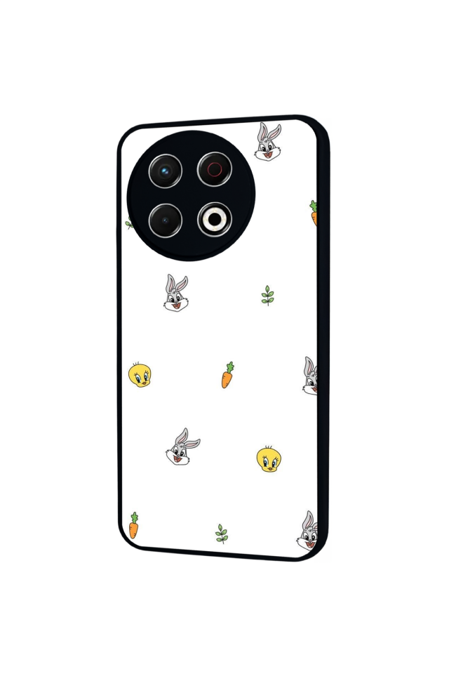 Tecno Spark 30 Pro Uyumlu Tweety Tasarımlı Glossy Premium Kılıf