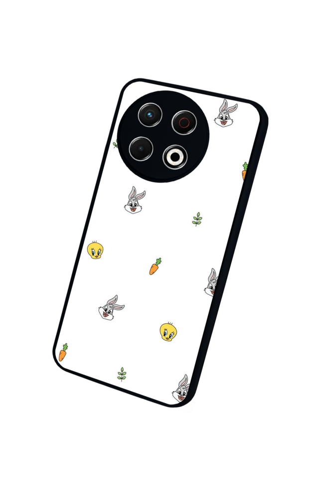 Tecno Spark 30 Pro Uyumlu Tweety Tasarımlı Glossy Premium Kılıf