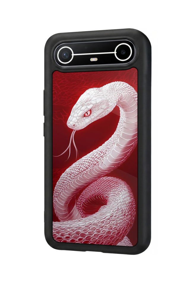 Tecno Spark Slim 5G Uyumlu Yılan Tasarımlı Glossy Premium Kılıf