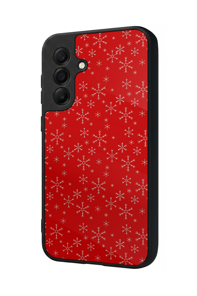 Samsung Galaxy A17 Uyumlu Yilbasi Christmas Tasarımlı Glossy Premium Kılıf
