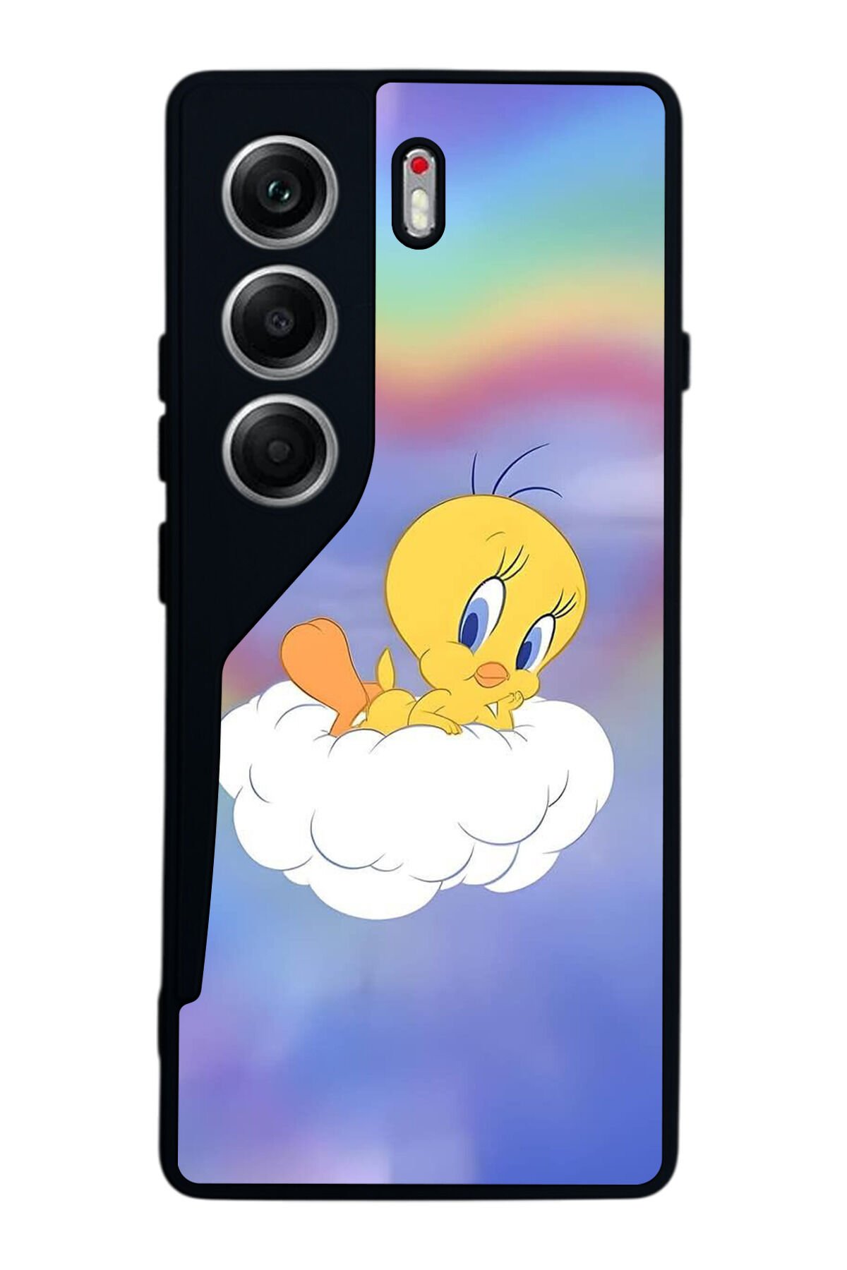 Tecno Camon 40 Uyumlu Tweety Tasarımlı Glossy Premium Kılıf