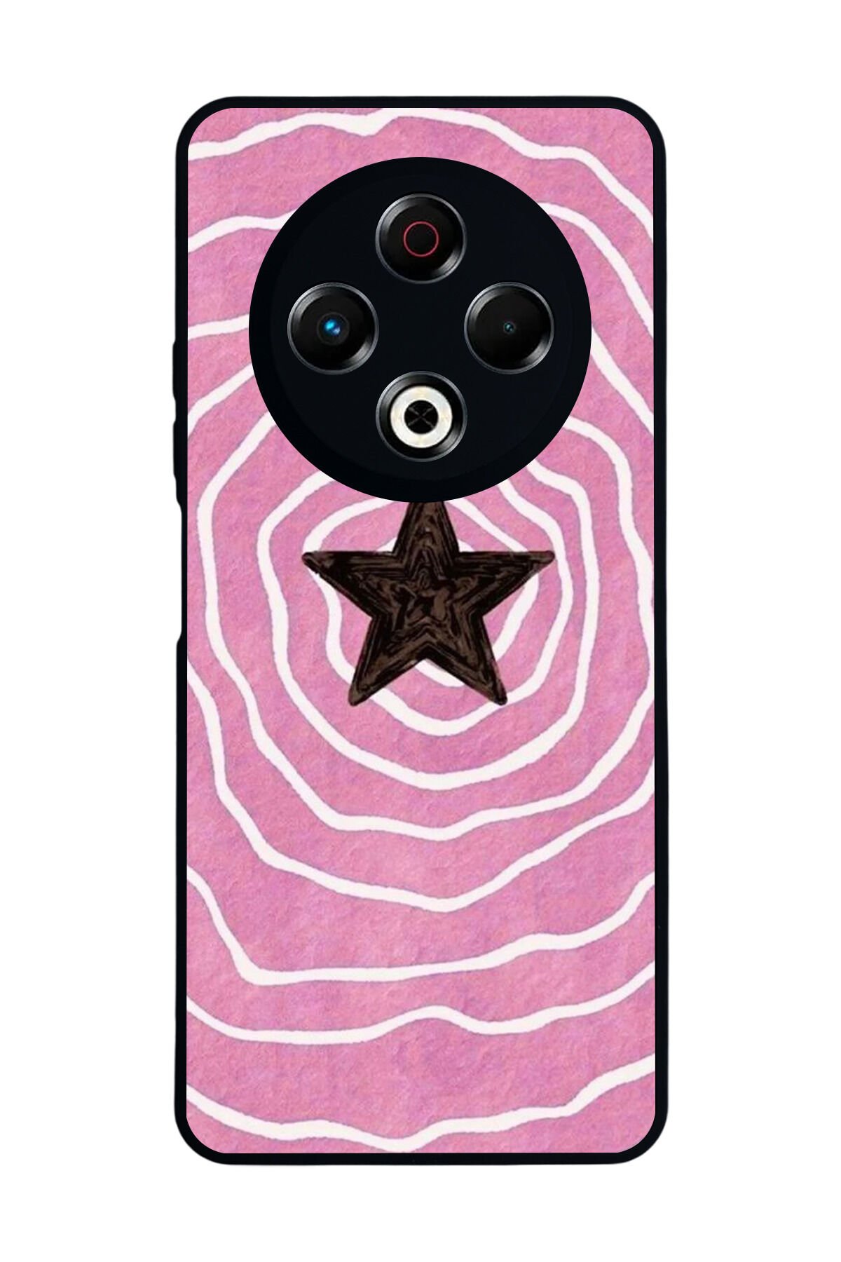 Tecno Spark 30 Uyumlu Retro Yildizlar Tasarımlı Glossy Premium Kılıf