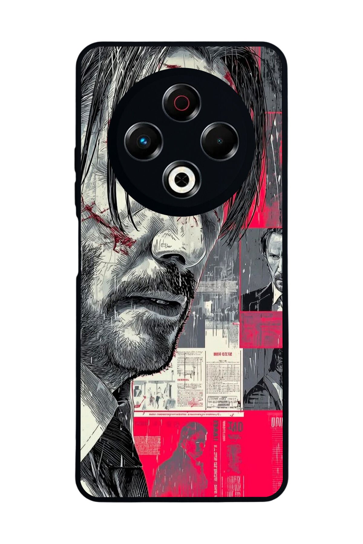 Tecno Spark 30 Uyumlu JohnWick Tasarımlı Glossy Premium Kılıf