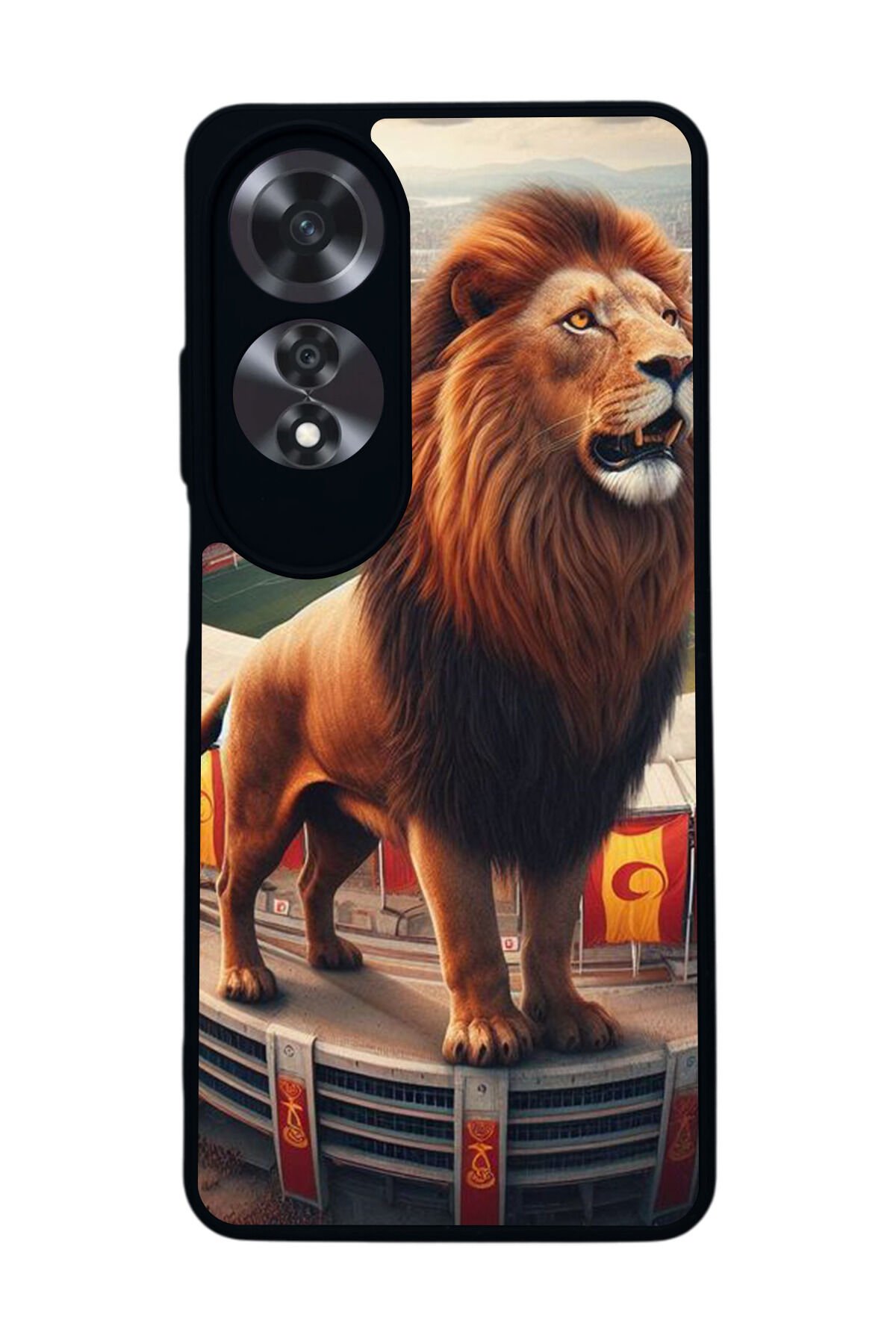 Oppo A60 Mat Siyah uyumlu Kılıf – Yumuşak Silikon, Koruyucu, Şok Emici Kapak