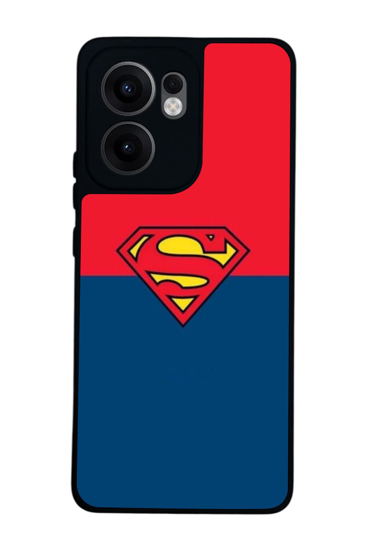 Oppo Reno 13F Uyumlu Superman Tasarımlı Glossy Premium Kılıf