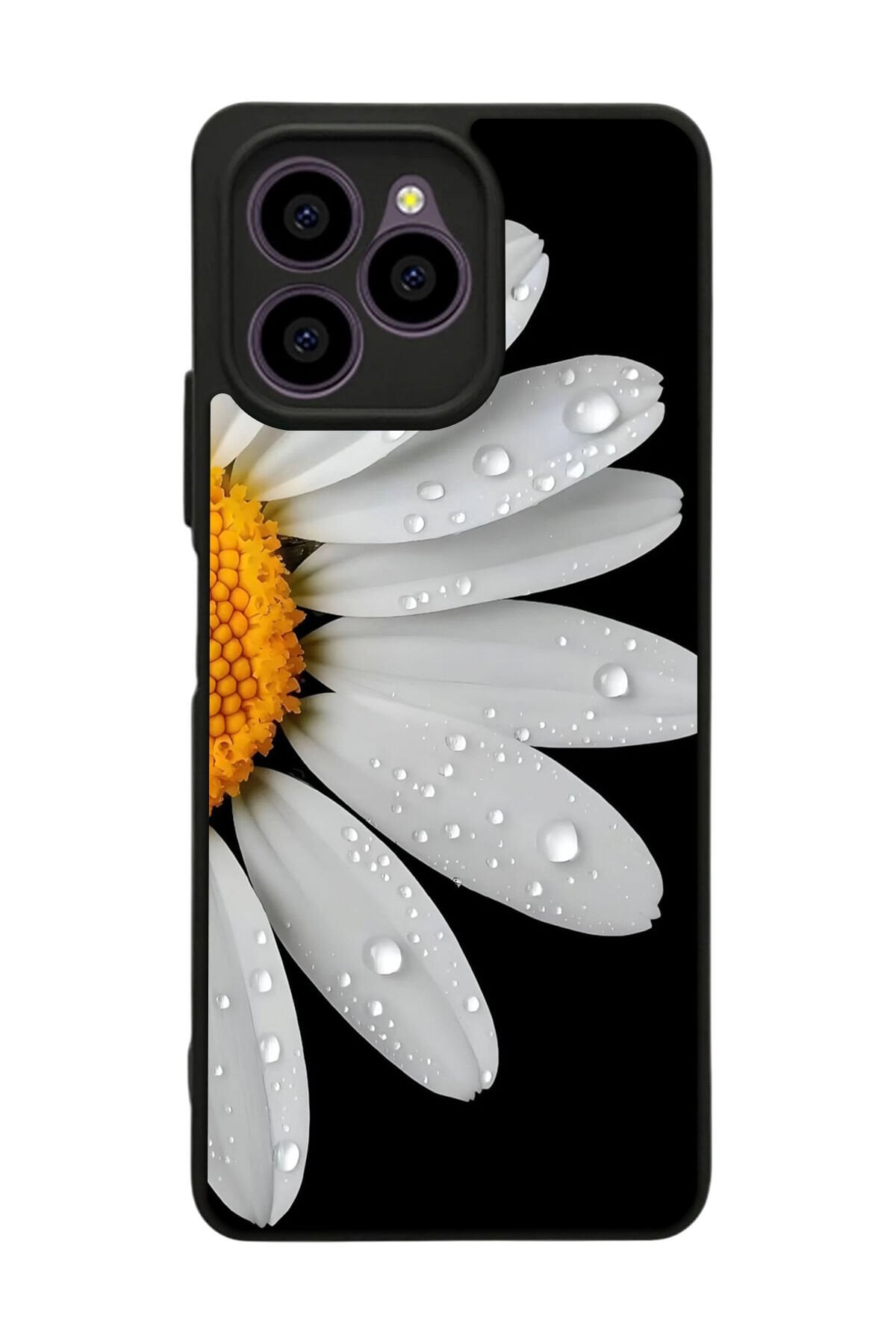 Omix X6 Uyumlu Papatya Tasarımlı Glossy Premium Kılıf