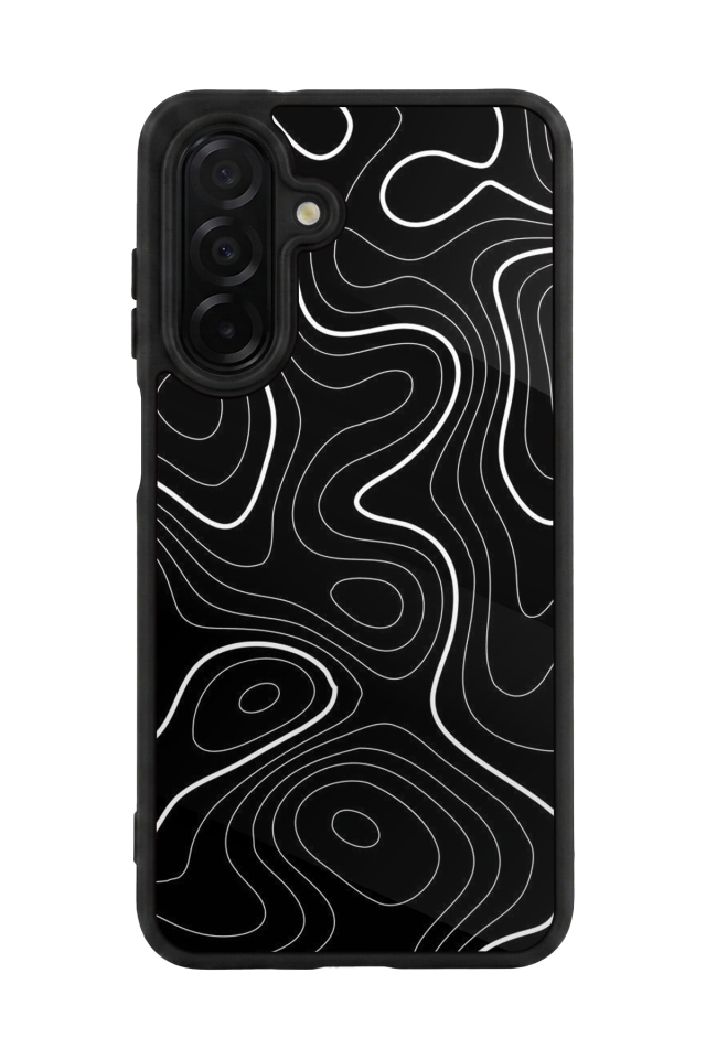 Samsung Galaxy A56 Uyumlu Çizgi Sanatı Tasarımlı Glossy Premium Kılıf