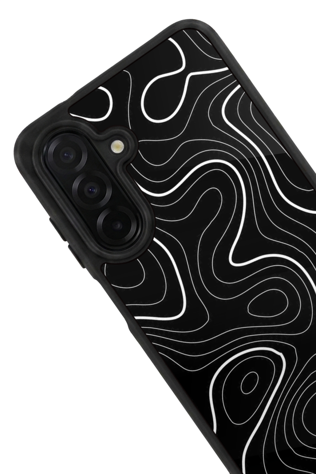 Samsung Galaxy A56 Uyumlu Çizgi Sanatı Tasarımlı Glossy Premium Kılıf