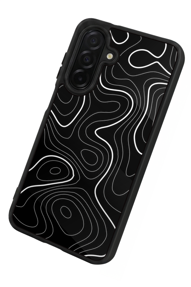 Samsung Galaxy A56 Uyumlu Çizgi Sanatı Tasarımlı Glossy Premium Kılıf