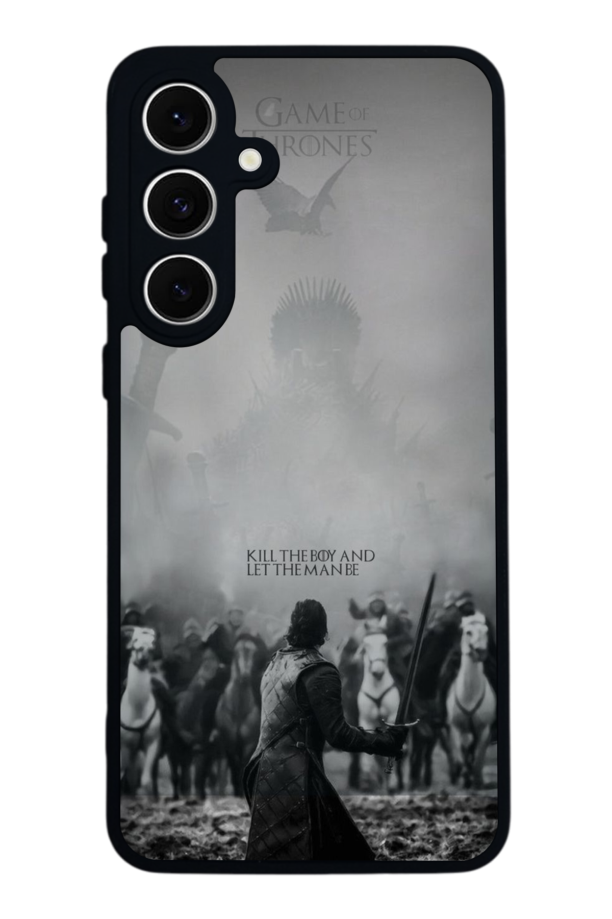 Samsung Galaxy S24 FE Uyumlu GameOfThrones Tasarımlı Glossy Premium Kılıf