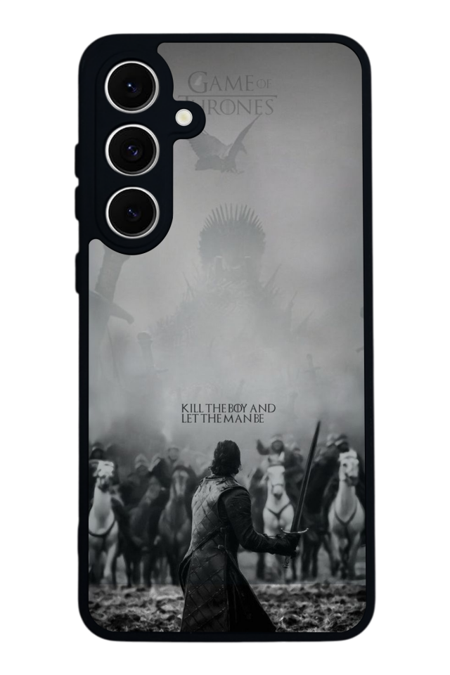 Samsung Galaxy S24 FE Uyumlu GameOfThrones Tasarımlı Glossy Premium Kılıf