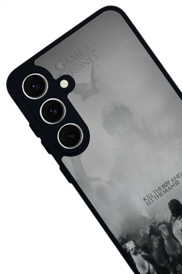 Samsung Galaxy S24 FE Uyumlu GameOfThrones Tasarımlı Glossy Premium Kılıf