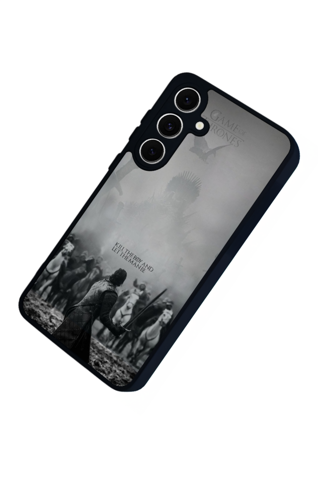 Samsung Galaxy S24 FE Uyumlu GameOfThrones Tasarımlı Glossy Premium Kılıf