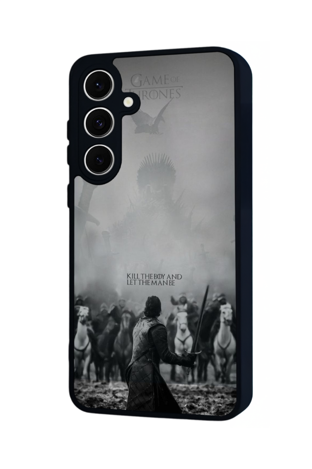 Samsung Galaxy S24 FE Uyumlu GameOfThrones Tasarımlı Glossy Premium Kılıf