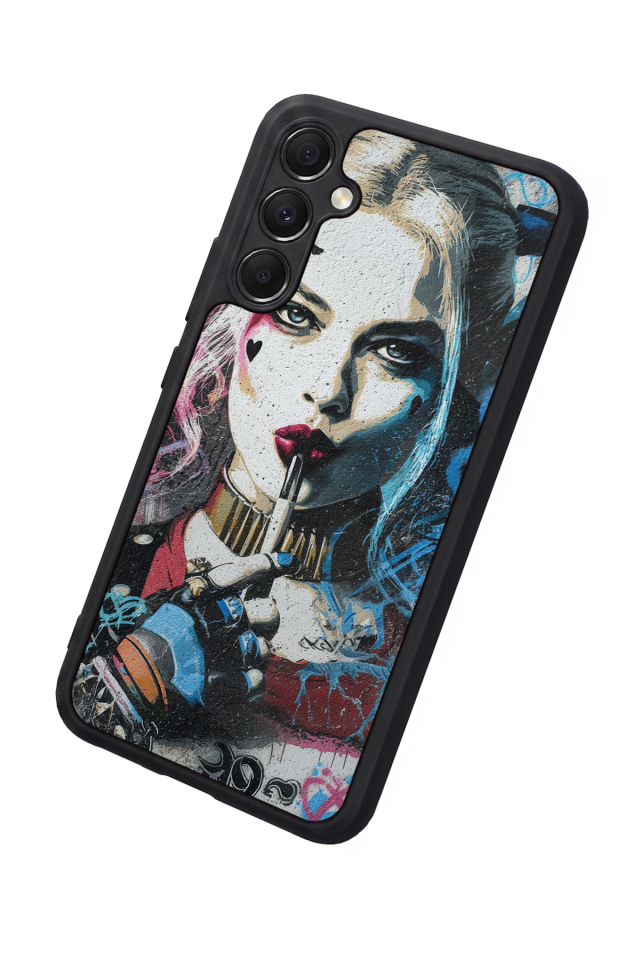 Samsung Galaxy A34 Uyumlu HarleyQueen Tasarımlı Glossy Premium Kılıf