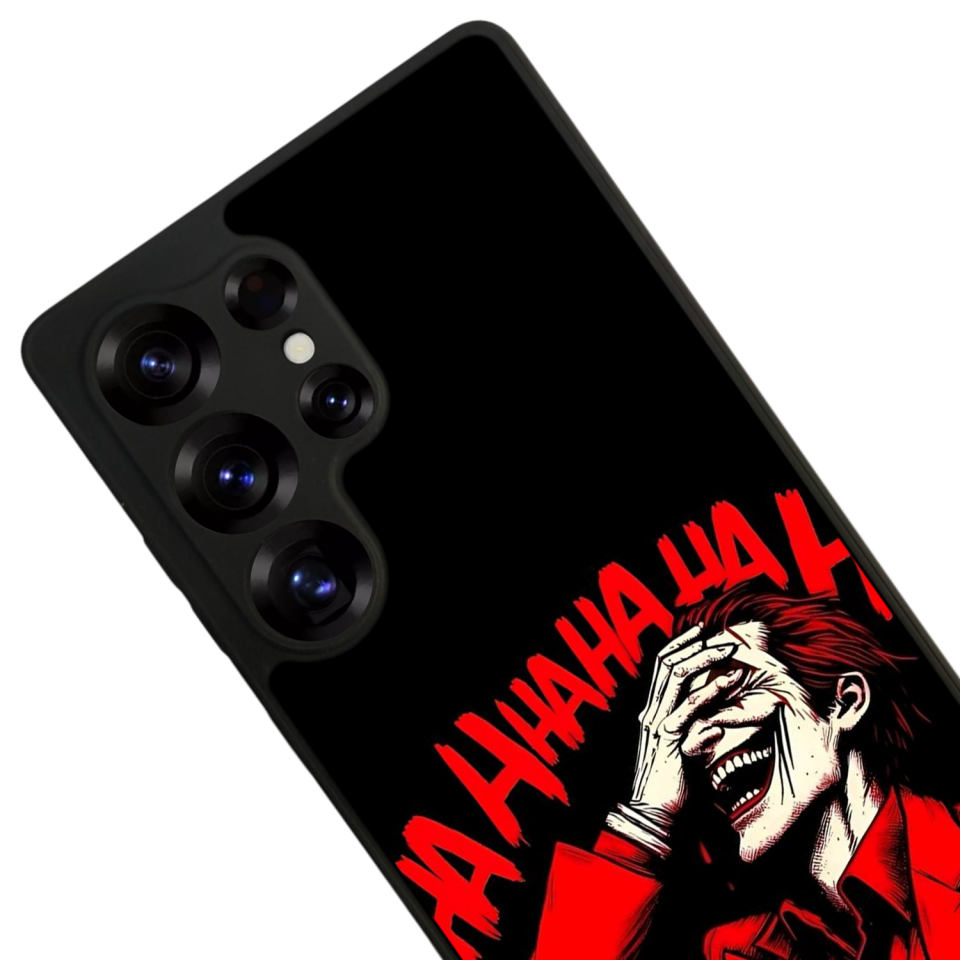 Samsung Galaxy S25 Ultra Uyumlu Joker Tasarımlı Glossy Premium Kılıf
