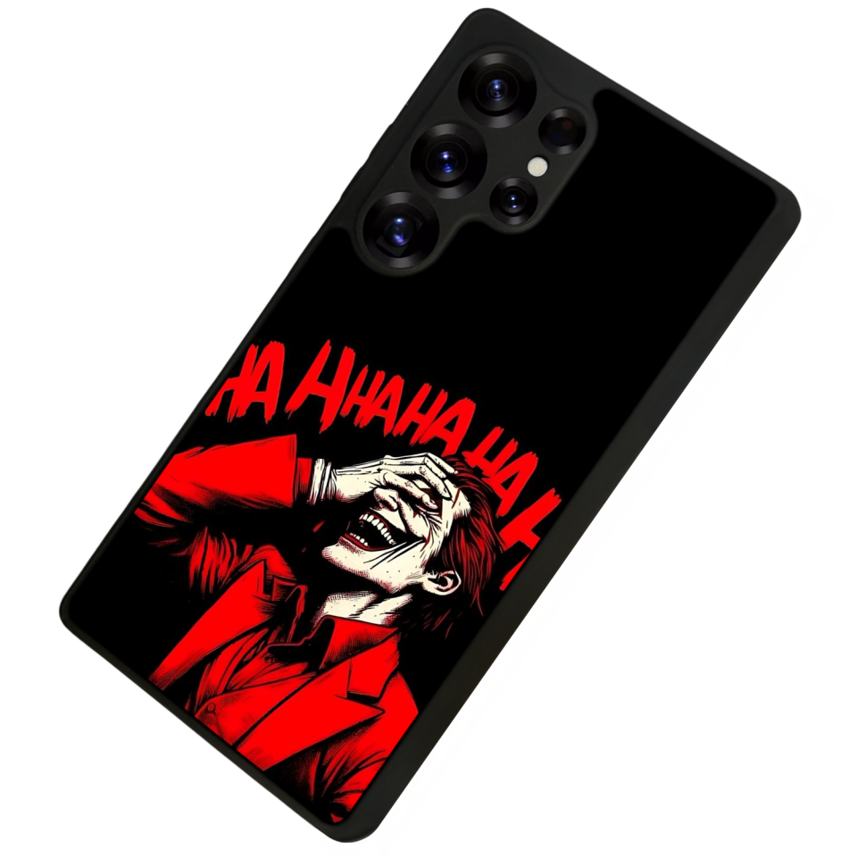 Samsung Galaxy S25 Ultra Uyumlu Joker Tasarımlı Glossy Premium Kılıf