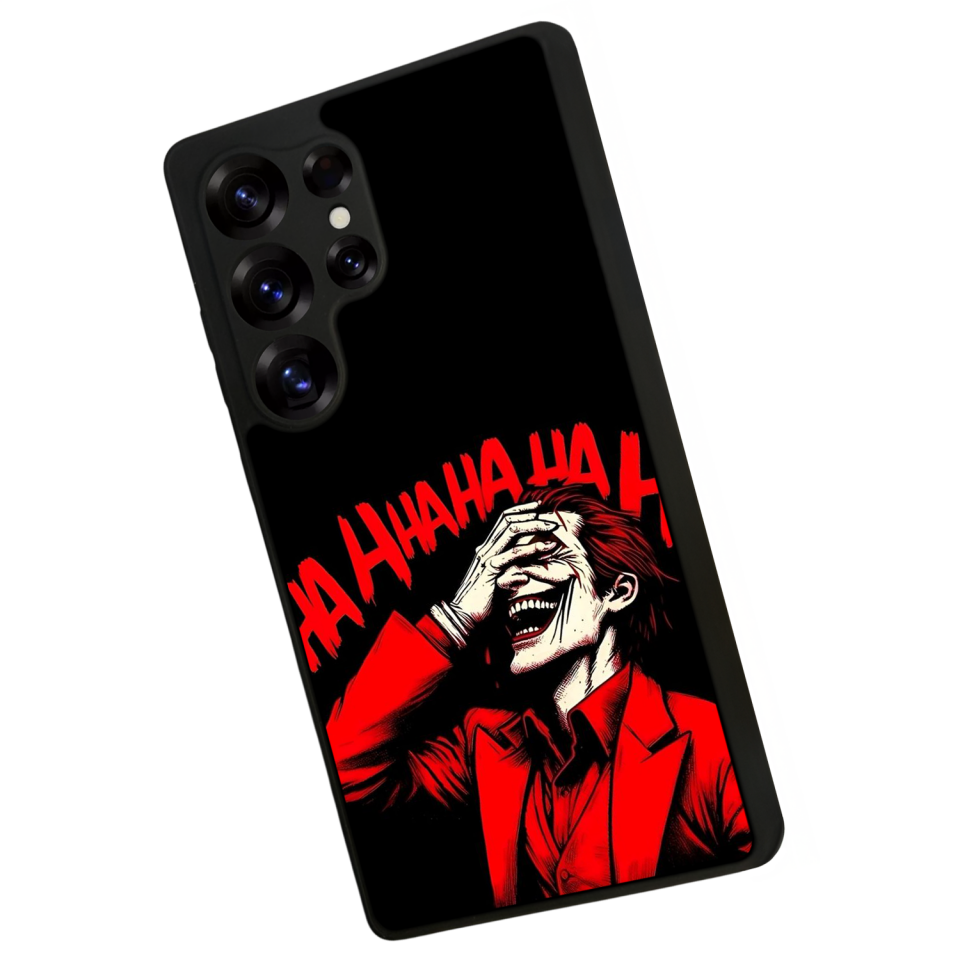 Samsung Galaxy S25 Ultra Uyumlu Joker Tasarımlı Glossy Premium Kılıf