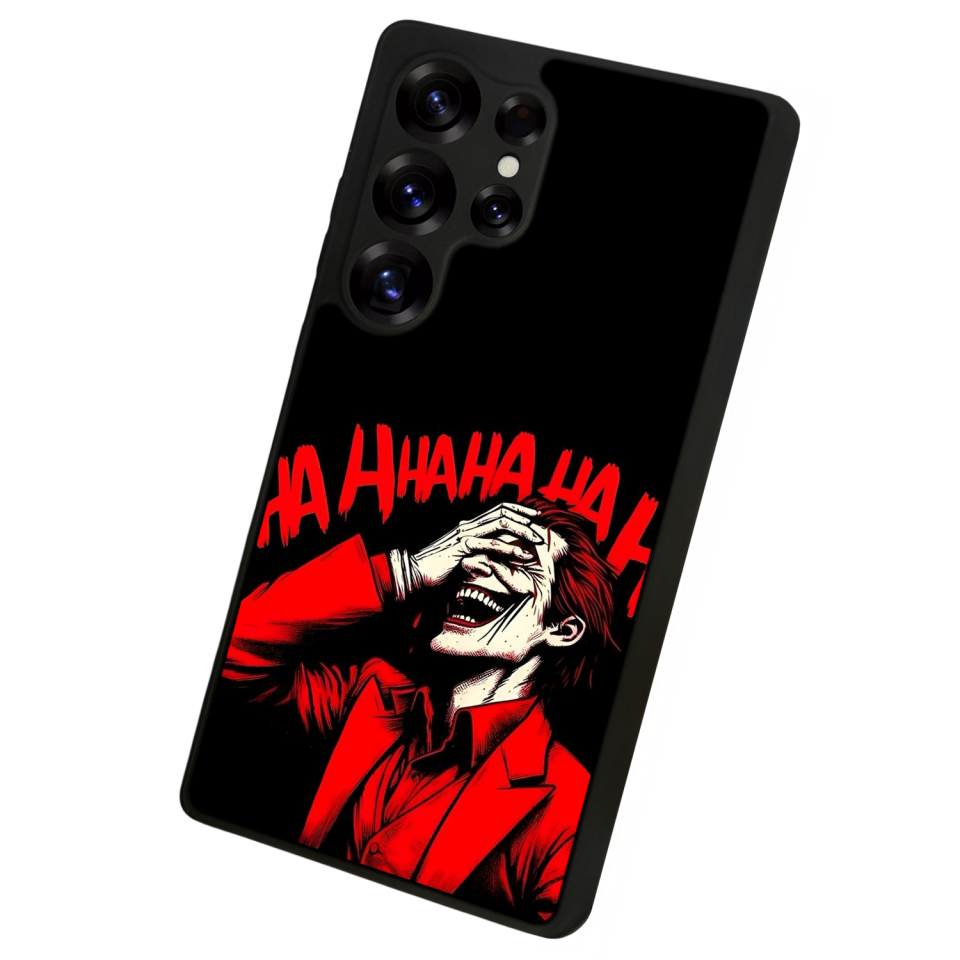 Samsung Galaxy S25 Ultra Uyumlu Joker Tasarımlı Glossy Premium Kılıf