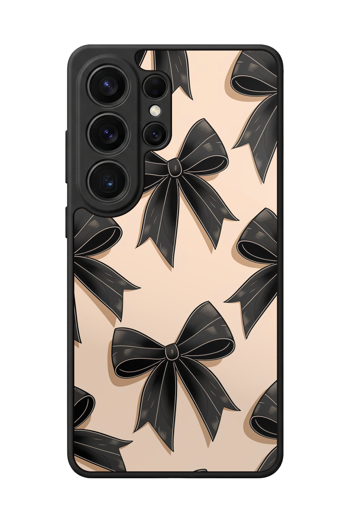 Samsung Galaxy S26 Ultra Uyumlu Kurdele Tasarımlı Glossy Premium Kılıf