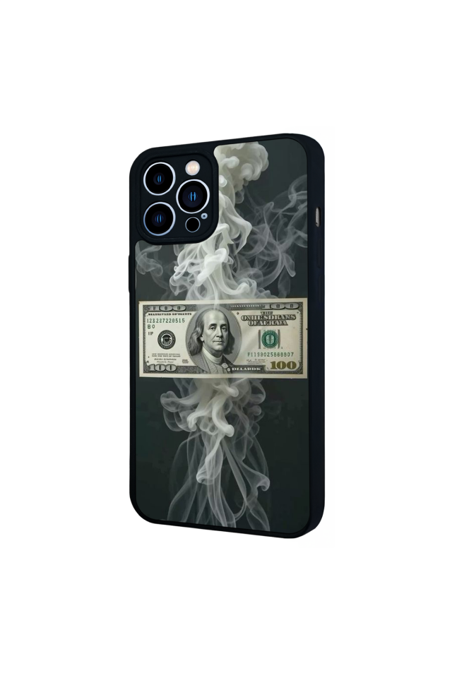 iPhone 12 Pro Max Uyumlu Para Tasarımlı Glossy Premium Kılıf
