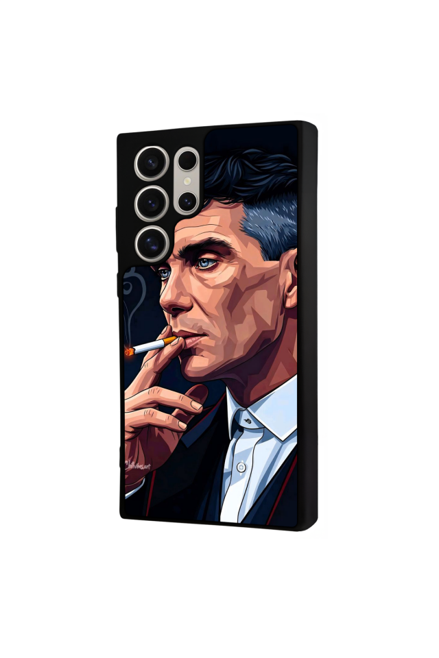 Samsung Galaxy S22 Ultra Uyumlu Peaky Blinders Tasarımlı Glossy Premium Kılıf