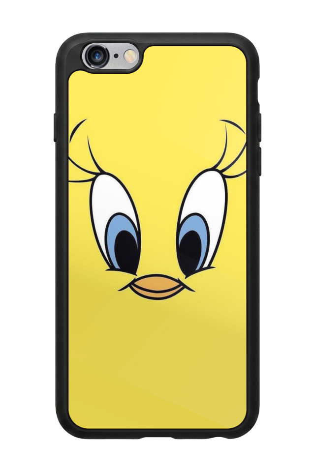 iPhone 6s Plus Uyumlu Tweety Tasarımlı Glossy Premium Kılıf