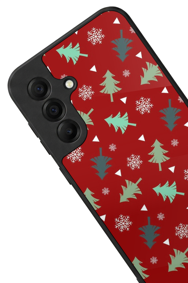 Samsung Galaxy A17 Uyumlu Yilbasi Christmas Tasarımlı Glossy Premium Kılıf