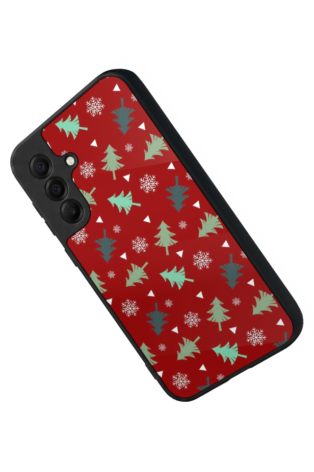 Samsung Galaxy A17 Uyumlu Yilbasi Christmas Tasarımlı Glossy Premium Kılıf