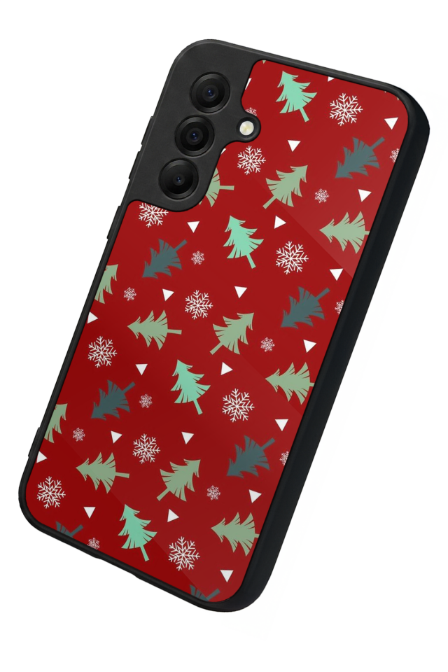 Samsung Galaxy A17 Uyumlu Yilbasi Christmas Tasarımlı Glossy Premium Kılıf