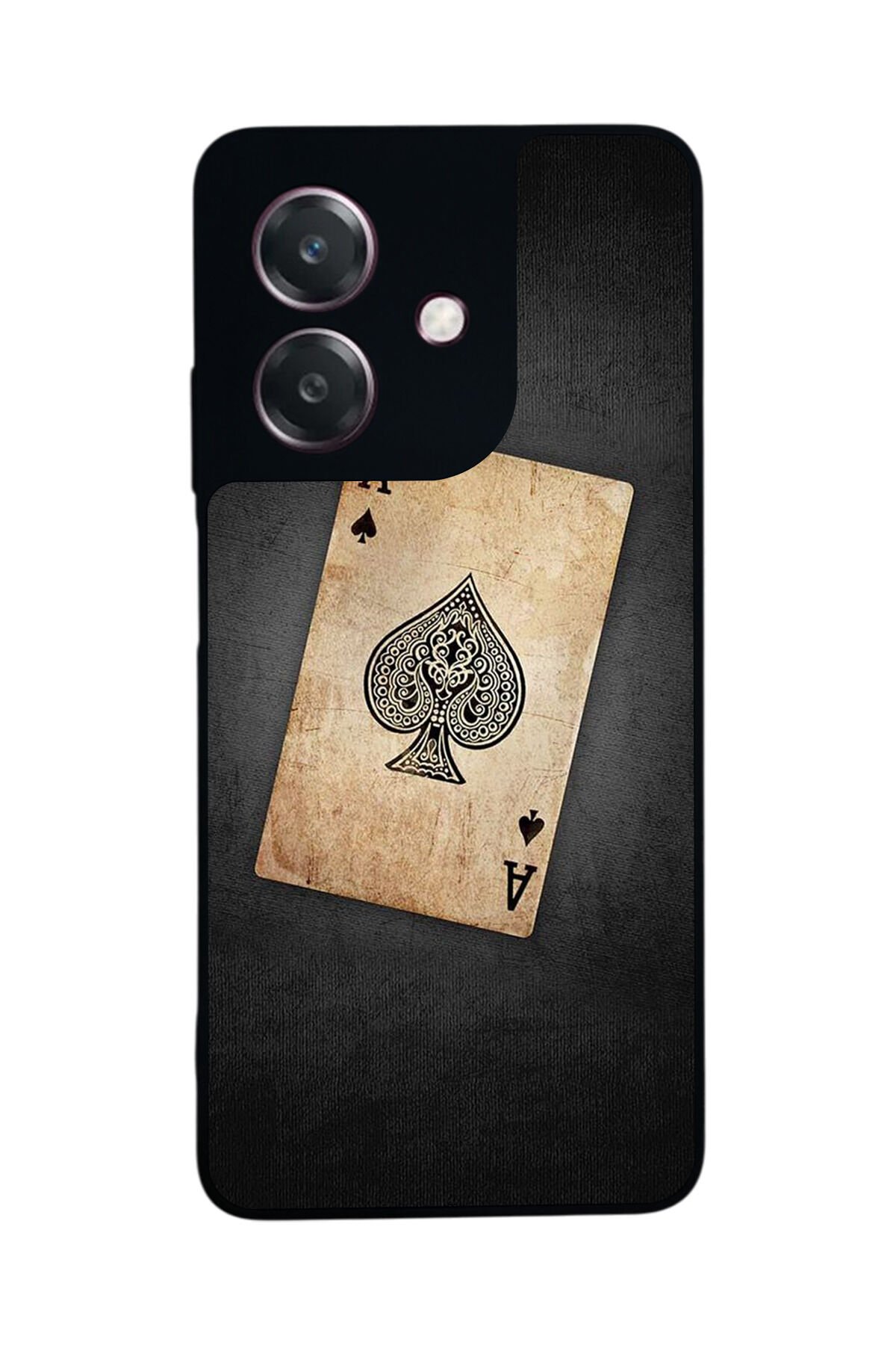 Oppo A3 5G Uyumlu Kart Tasarımlı Glossy Premium Kılıf