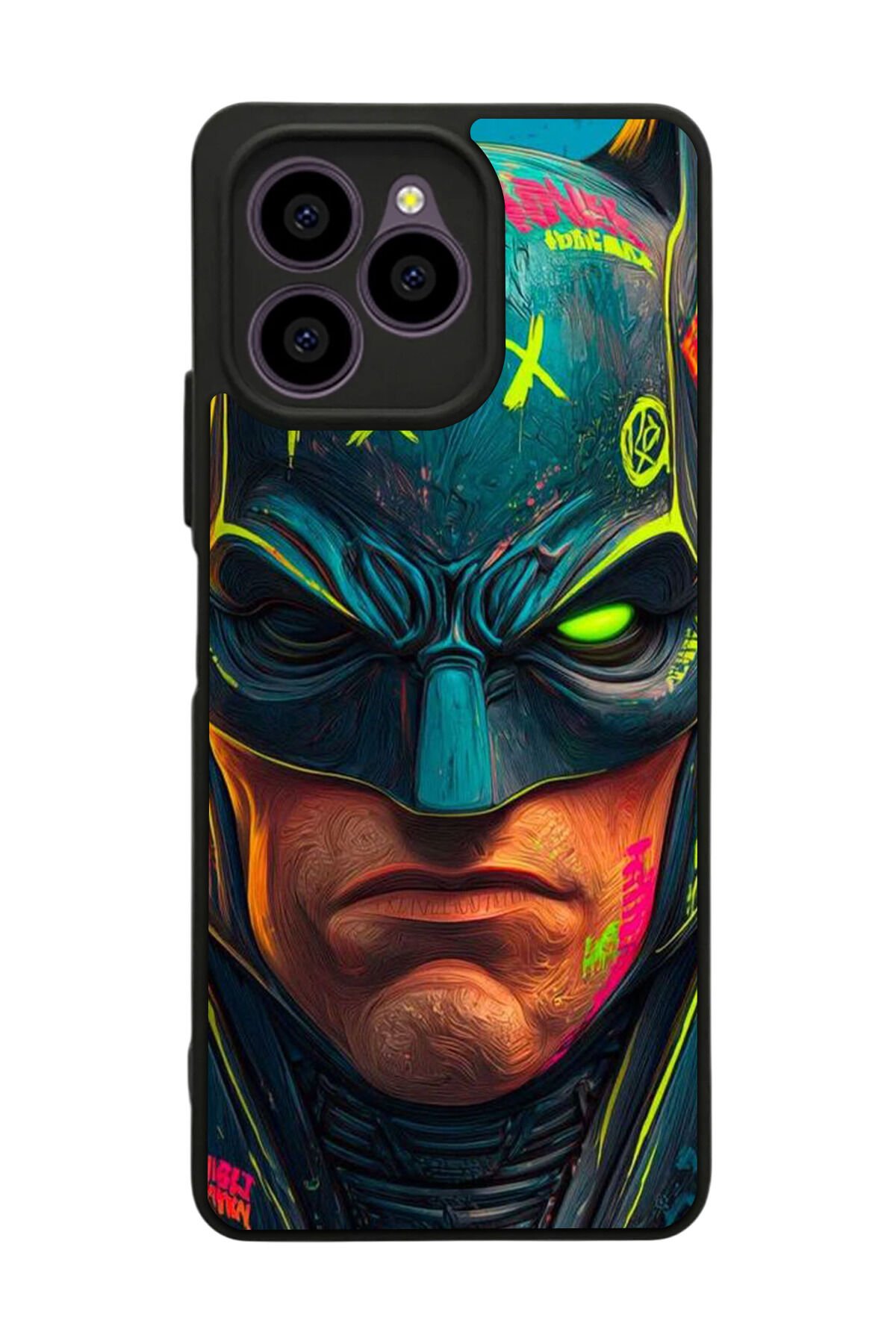 Omix X6 Uyumlu Batman Tasarımlı Glossy Premium Kılıf