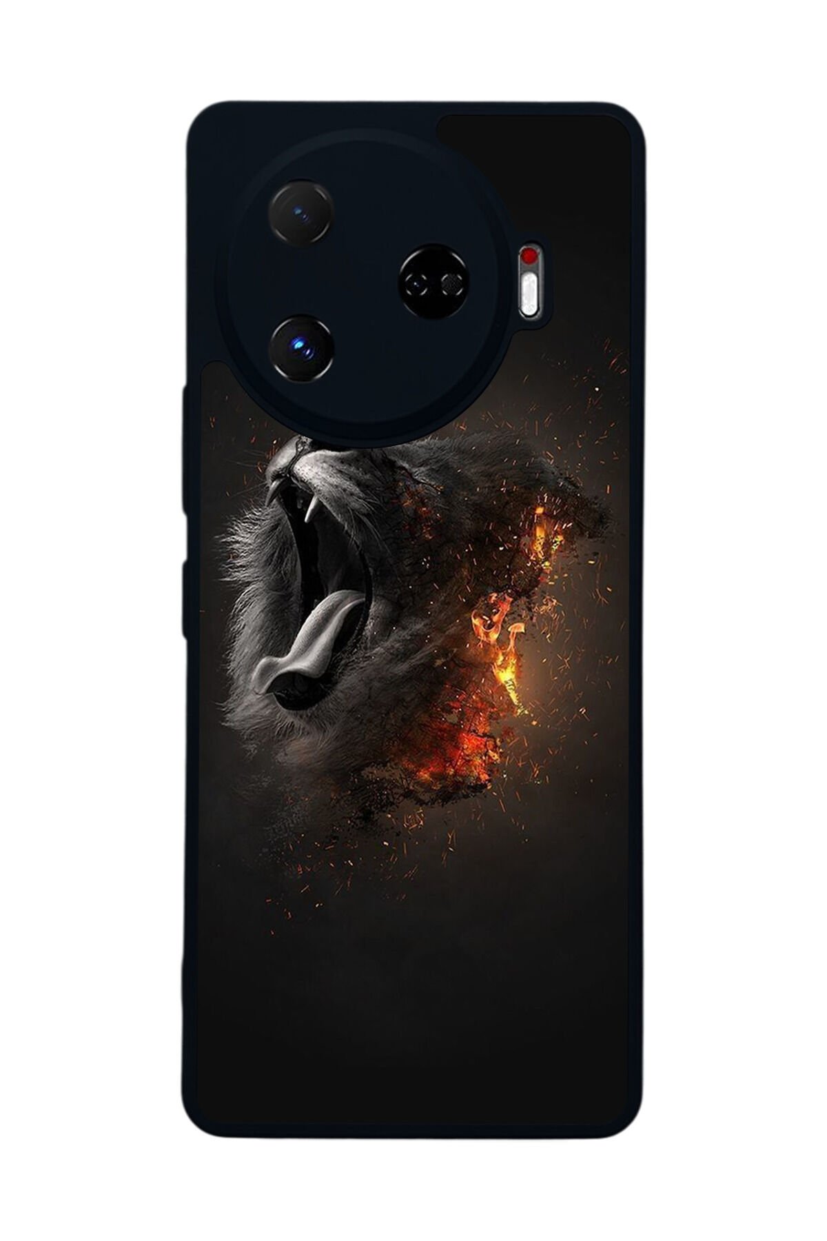 Tecno Camon 30 Pro Uyumlu Aslan Tasarımlı Glossy Premium Kılıf