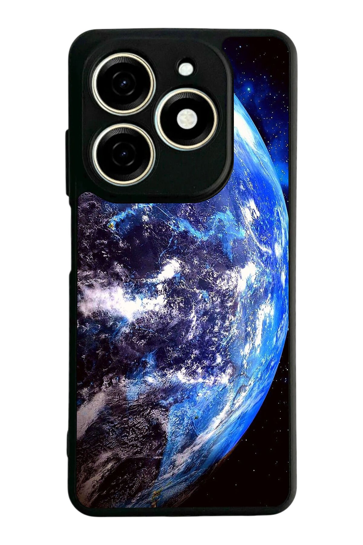 Infınıx Smart 8 Pro Uyumlu Ay Tasarımlı Glossy Premium Kılıf