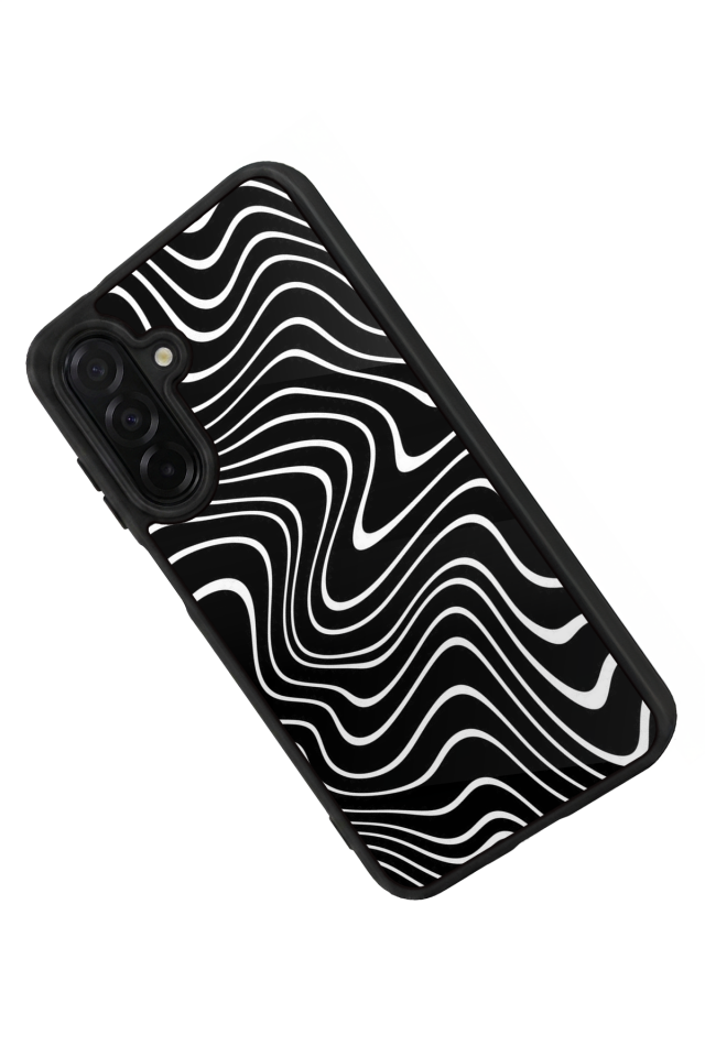 Samsung Galaxy A56 Uyumlu Çizgi Sanatı Tasarımlı Glossy Premium Kılıf