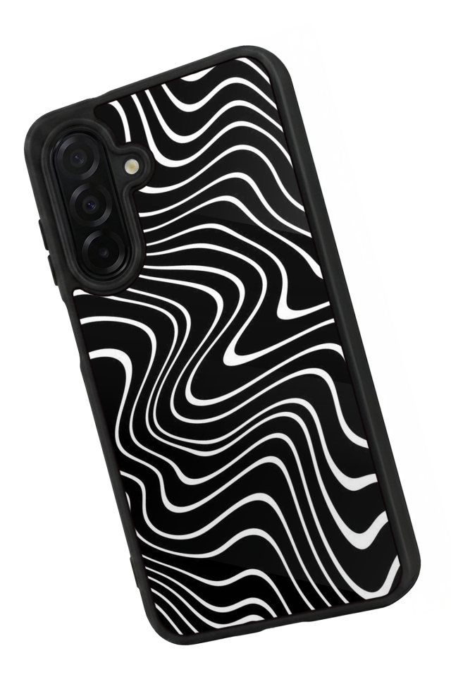 Samsung Galaxy A56 Uyumlu Çizgi Sanatı Tasarımlı Glossy Premium Kılıf