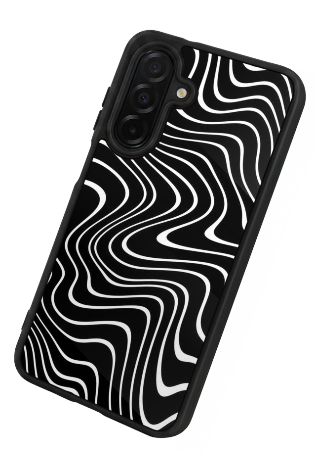 Samsung Galaxy A56 Uyumlu Çizgi Sanatı Tasarımlı Glossy Premium Kılıf