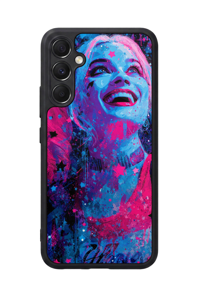 Samsung Galaxy A34 Uyumlu HarleyQueen Tasarımlı Glossy Premium Kılıf