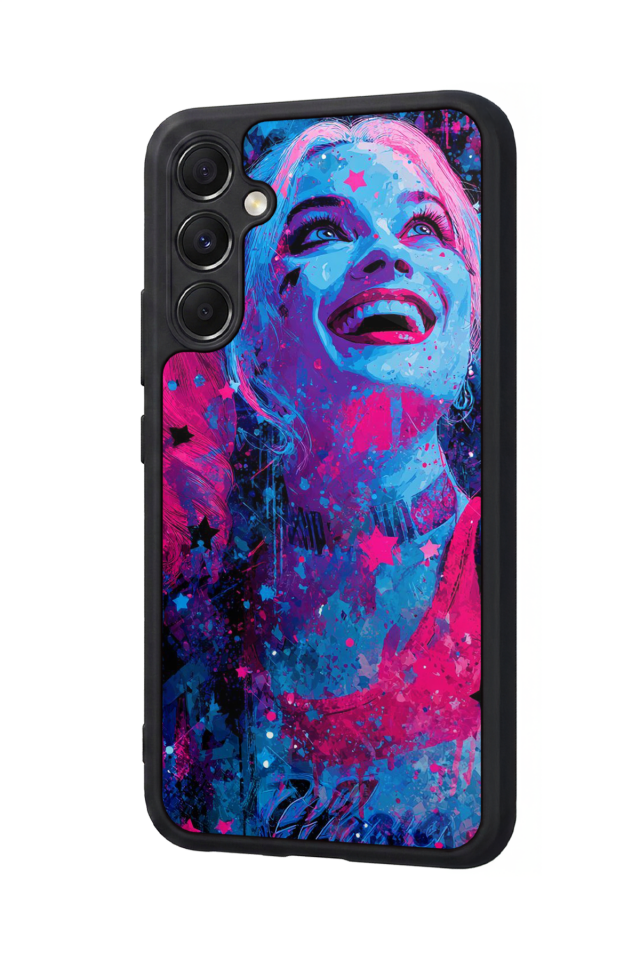 Samsung Galaxy A34 Uyumlu HarleyQueen Tasarımlı Glossy Premium Kılıf