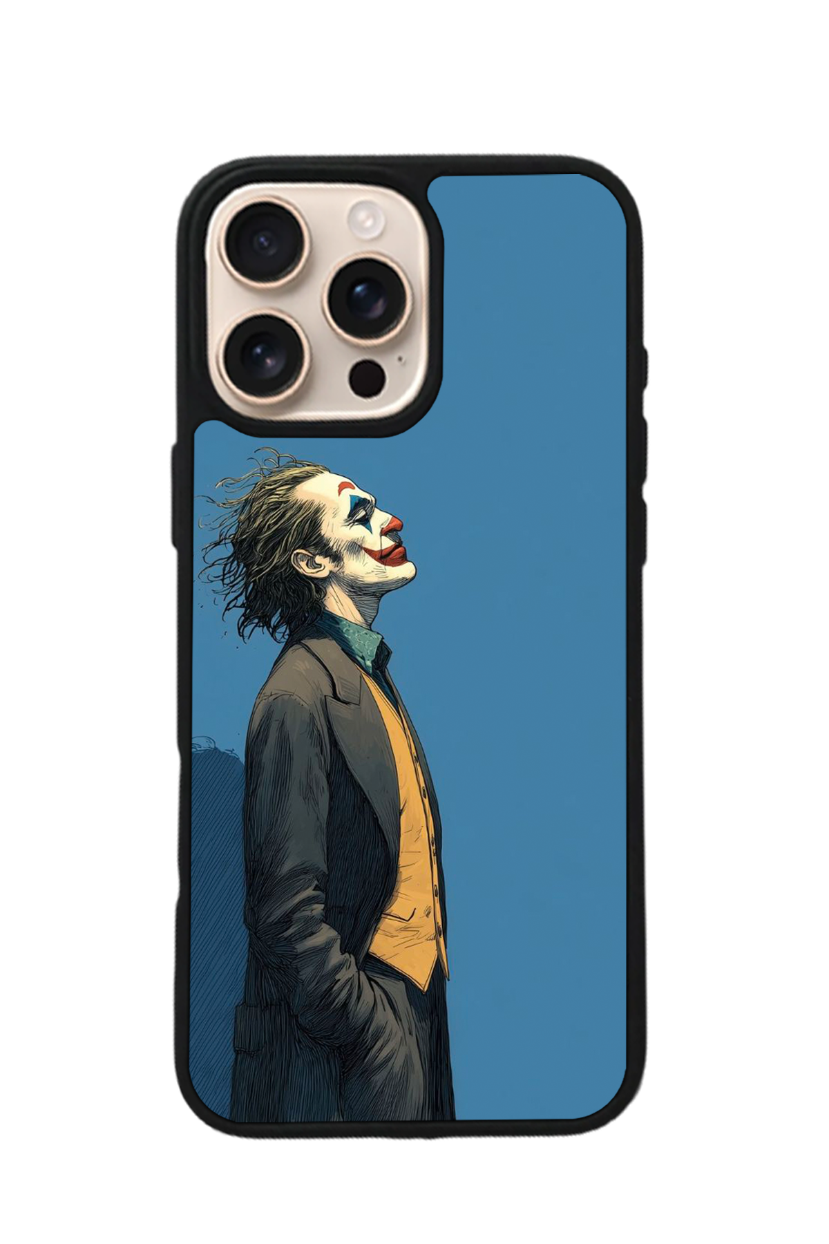 iPhone 15 Pro Uyumlu Joker Tasarımlı Glossy Premium Kılıf