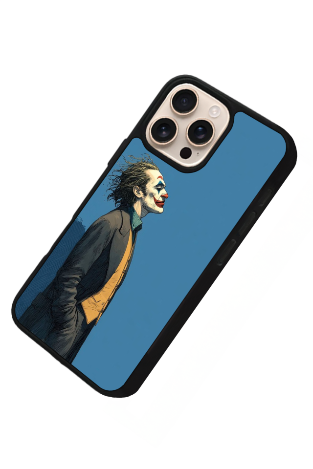 iPhone 15 Pro Uyumlu Joker Tasarımlı Glossy Premium Kılıf