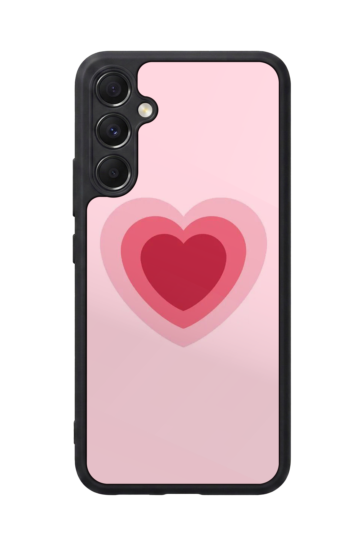 Samsung Galaxy M34 Uyumlu Kalp Love Tasarımlı Glossy Premium Kılıf