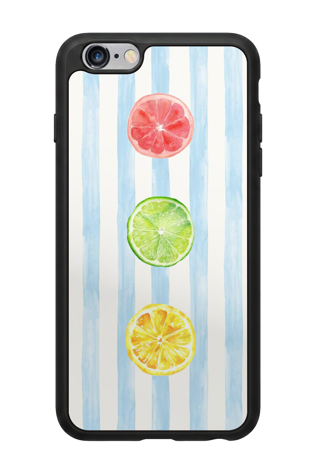 iPhone 6 Plus Uyumlu Limon Tasarımlı Glossy Premium Kılıf